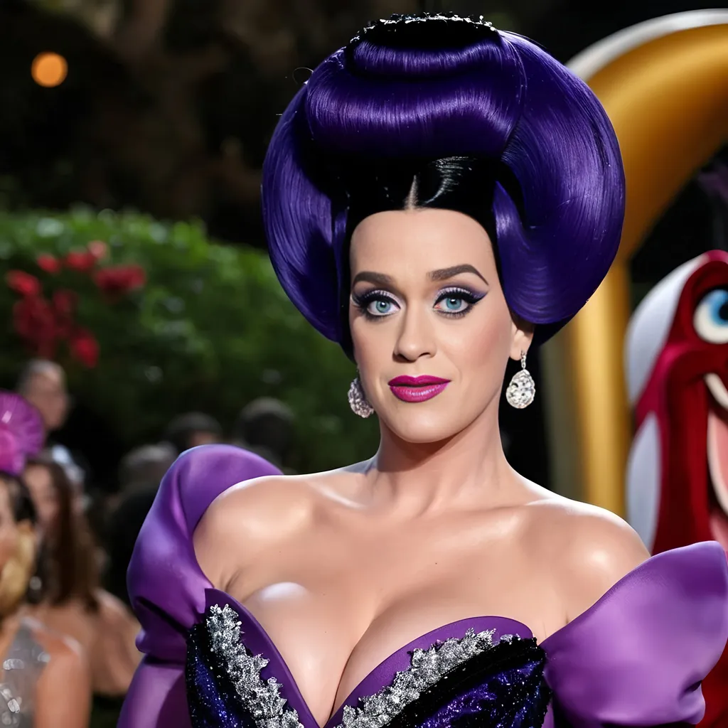 Prompt: Katy Perry as Ursula 