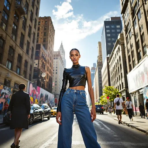 Prompt: Prada for LEVI’s 