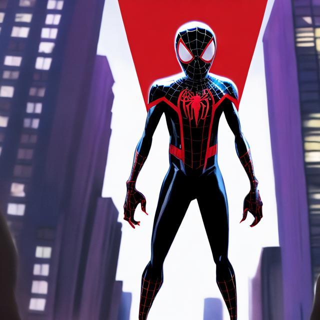 Prompt: miles morales 