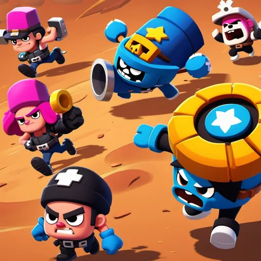 Prompt: brawl stars