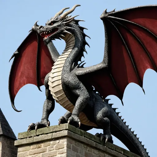 Prompt: medieval dragon 
