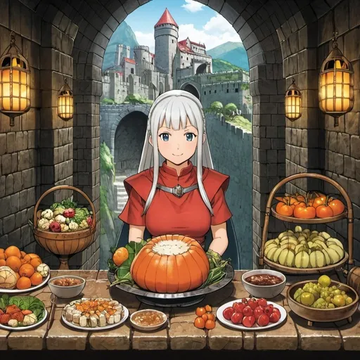 Prompt: Delicious in Dungeon