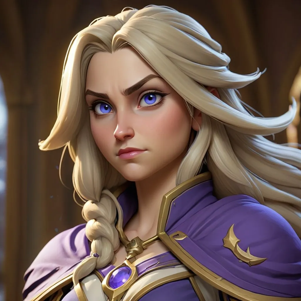 Prompt: Jaina Proudmoore