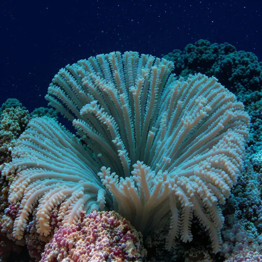 Prompt: generate images i could use for a science journal for an article I wrote on the venus' flower basket
images should show the venus' flower basket, a few should highlight the fibre glass like structures, etc. I'm referring to the ocean creature of the family of sponges I need the venus' flower basket sponge
