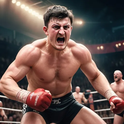 Prompt: Harry Maguire
Wrestling