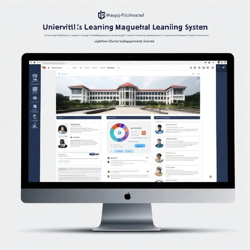 Prompt: Design a portal for my university's learning management system. My university is Nanyang Technological University in Singapore.

Include the following features:
1) An AI chat box at the top left-hand corner for students to inquire anything about the subject module
2) A search button to find any material within a course.
3) A section where screenshots of lecture slides are presented as sticky notes.