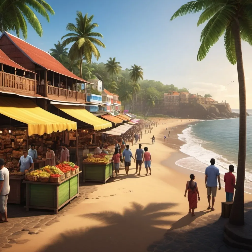 Prompt: Goa vasco da gama place realistic image 
