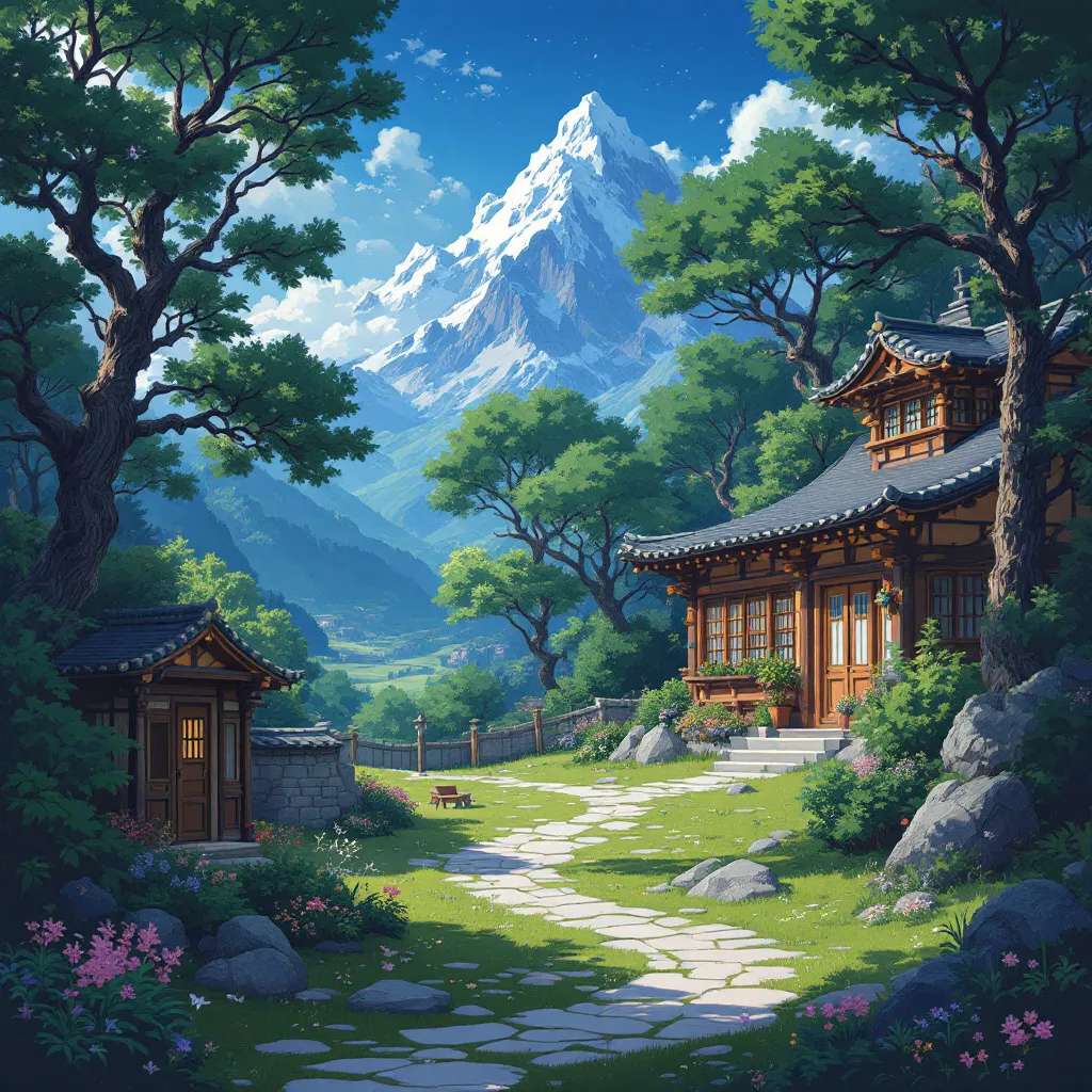 Prompt: Convert this image into ghibli style studio