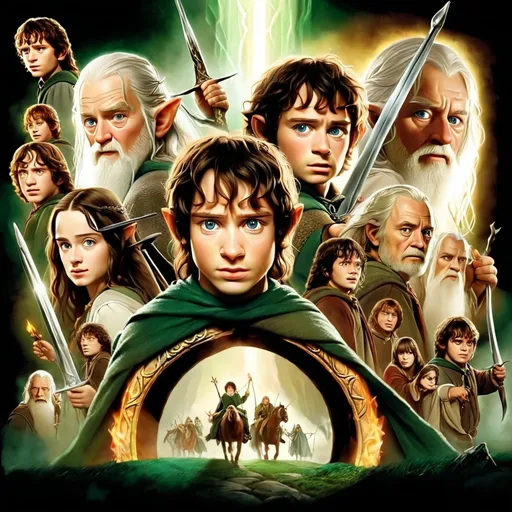 Prompt: The lord of the rings