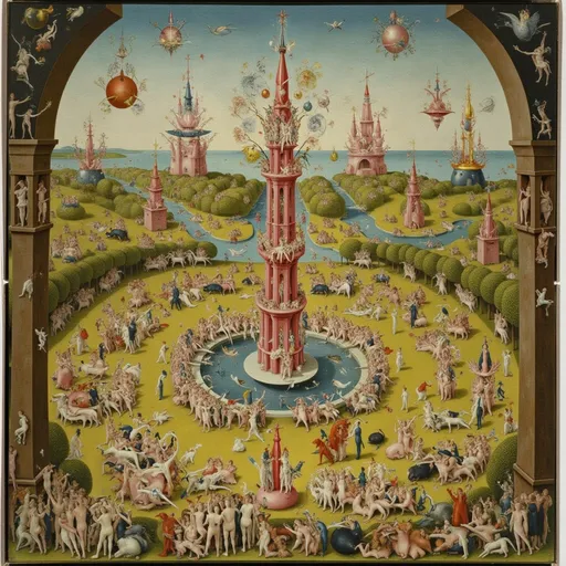 Prompt: Circus Medieval times