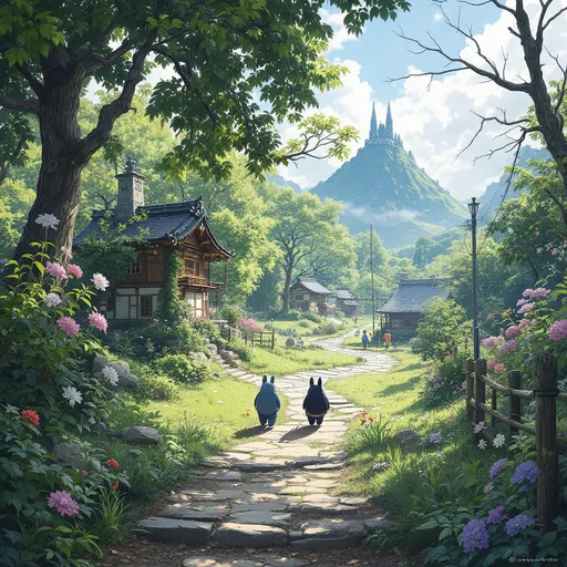 Prompt: Convert This Image into Studio Ghibli Art