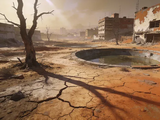 Prompt: un futuro donde si desde ahorita descuidamos el agua en cdmx 