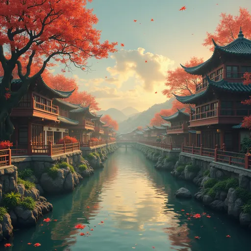 Prompt: 一个大象在游泳,飞机在水里
