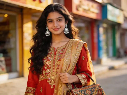Prompt: Generate 16 years old stylish Pakistani girl 