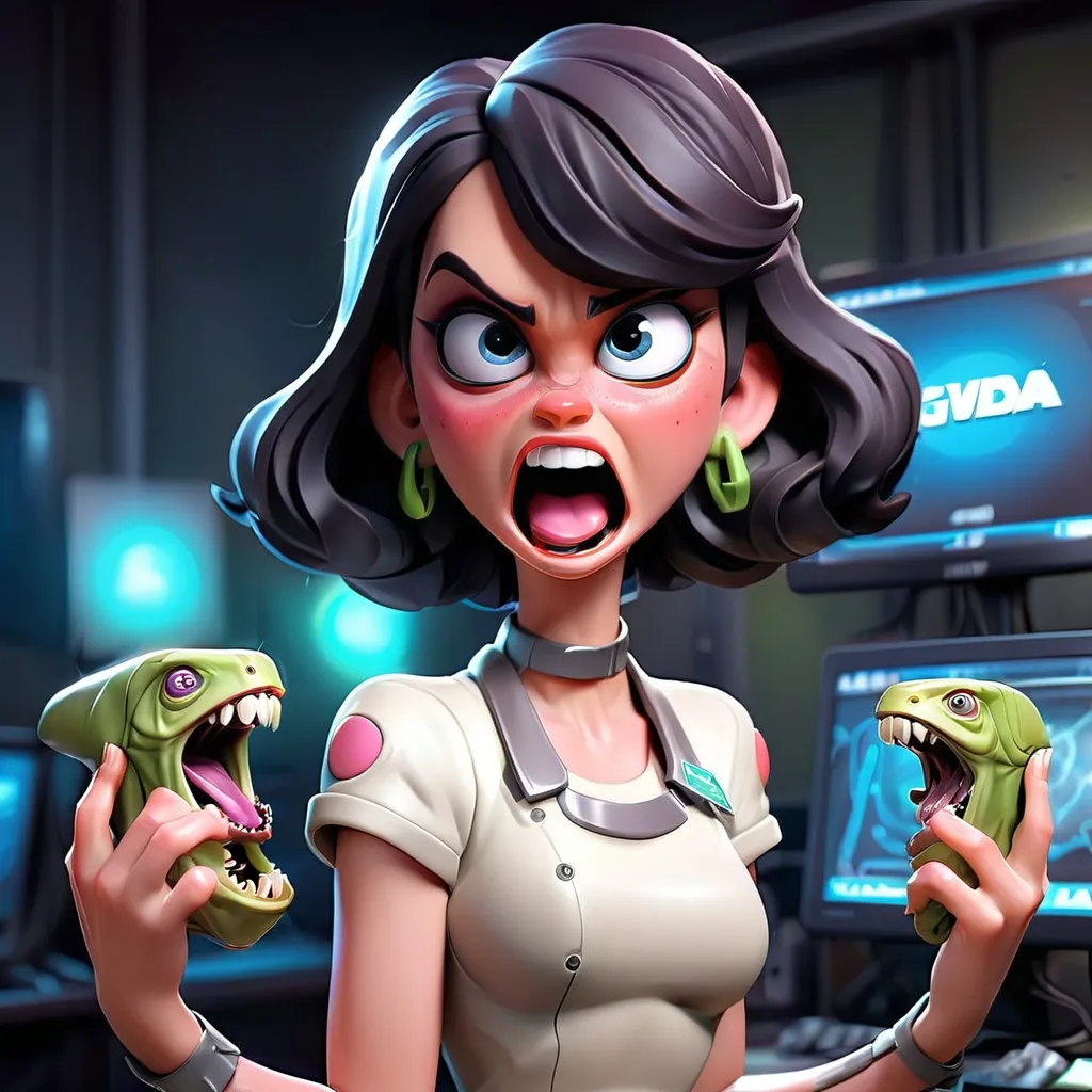 Prompt: previewer
Model: CyberRealistic

Prompt:
Katy perry getting probed by aliens and liking it while holding a nvidia gtx 590 graphics card 