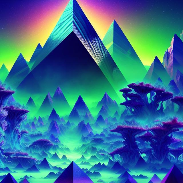 Prompt: AMYTHYST CRYSTALS  SCATTERED AROUND ETHEREUM STYLE ACIDWAVE UNIVERSE ILLUSTRATION ELEMENTS BY CGSOCIETY FREEPIC DALIMAX PERFECT QUALITY PHOTO HYPERDETAILED DIGITAL SUREALISM RAINFOREST GARDEN WAVES marijuana IN SATURN'S RINGS STYLE MOUNTAINFU nk  glacier 
