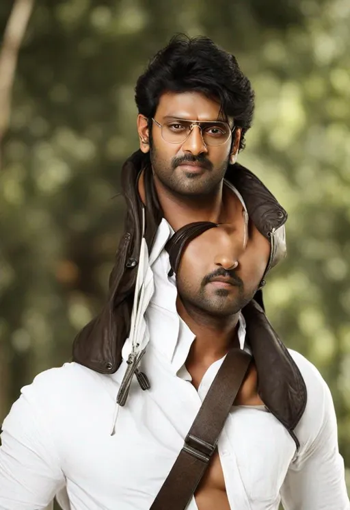 Prompt: Prabhas shivudu normal full image
