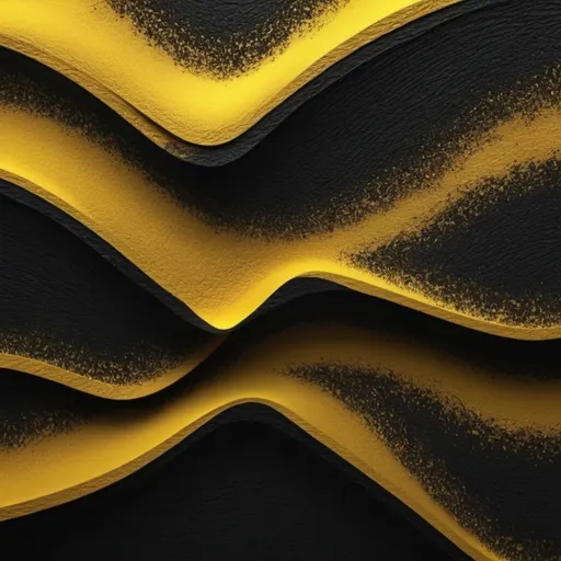 Prompt: textured background 4k yellow with black color 
