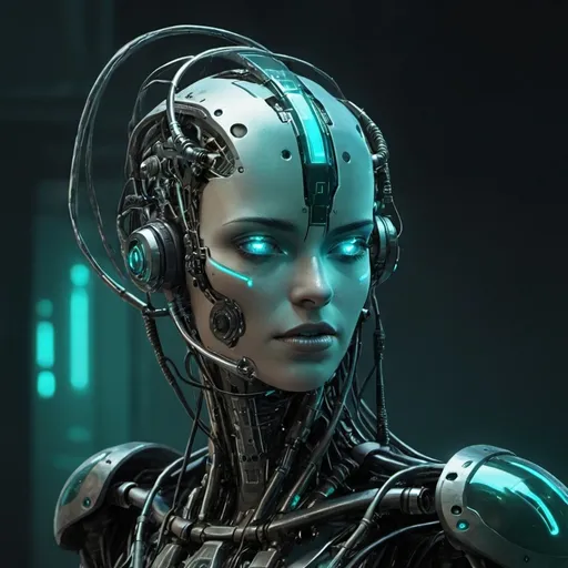 Prompt: cybernetic contriver