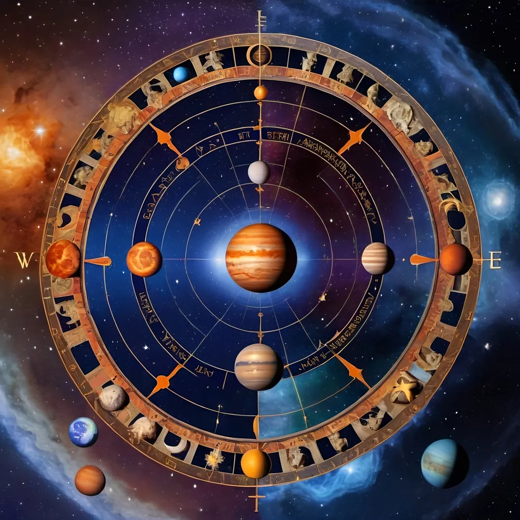 Prompt: Planetary Astrological convergence