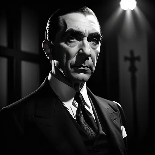 Prompt: Bela Lugosi