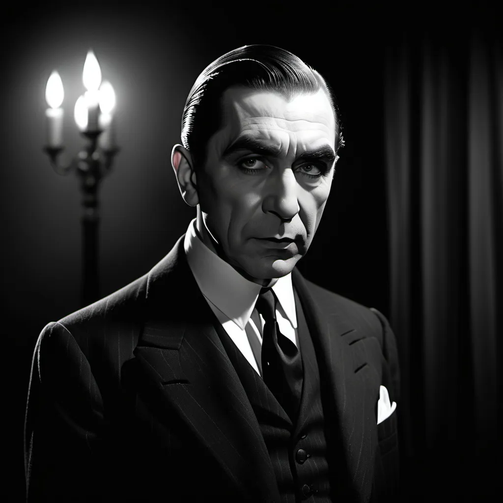 Prompt: Bela Lugosi