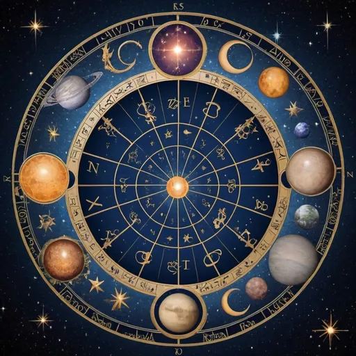 Prompt: Astrological convergence