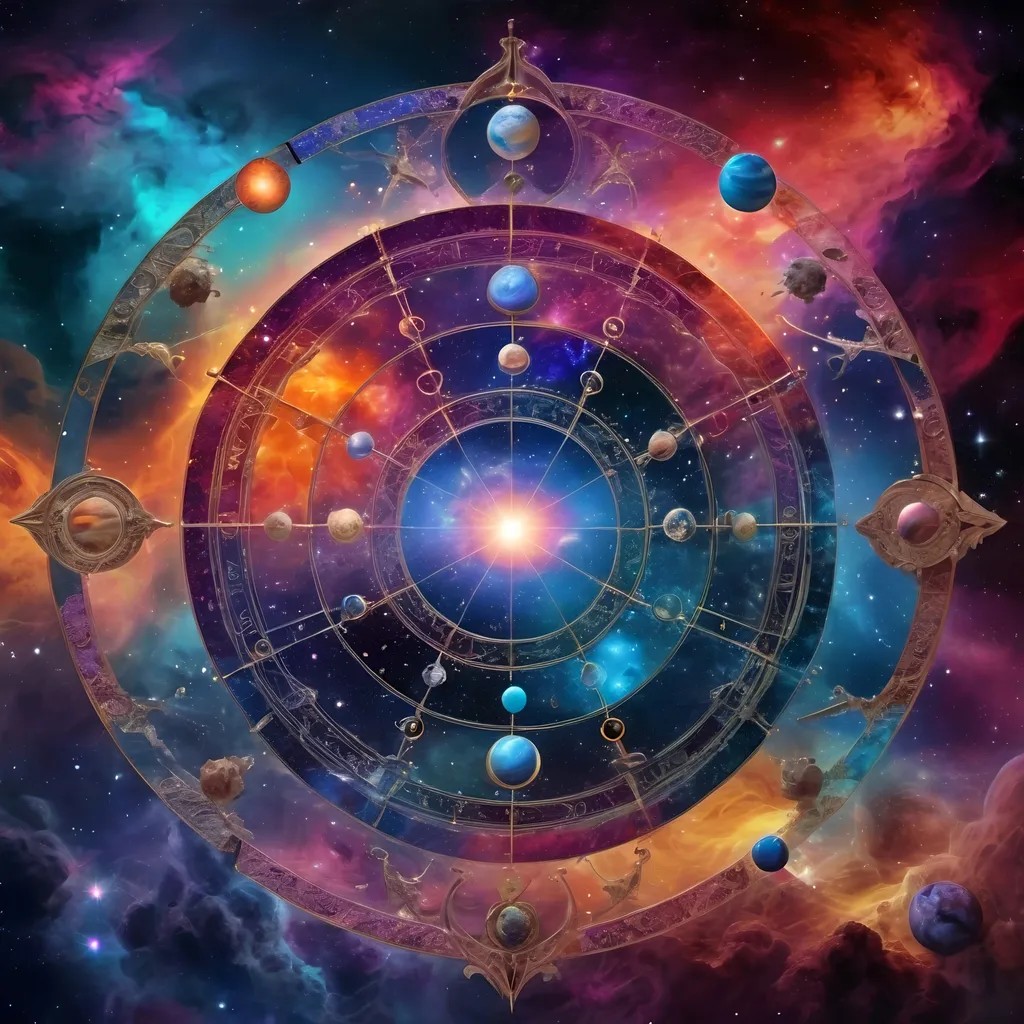 Prompt: Planetary Astrological convergence