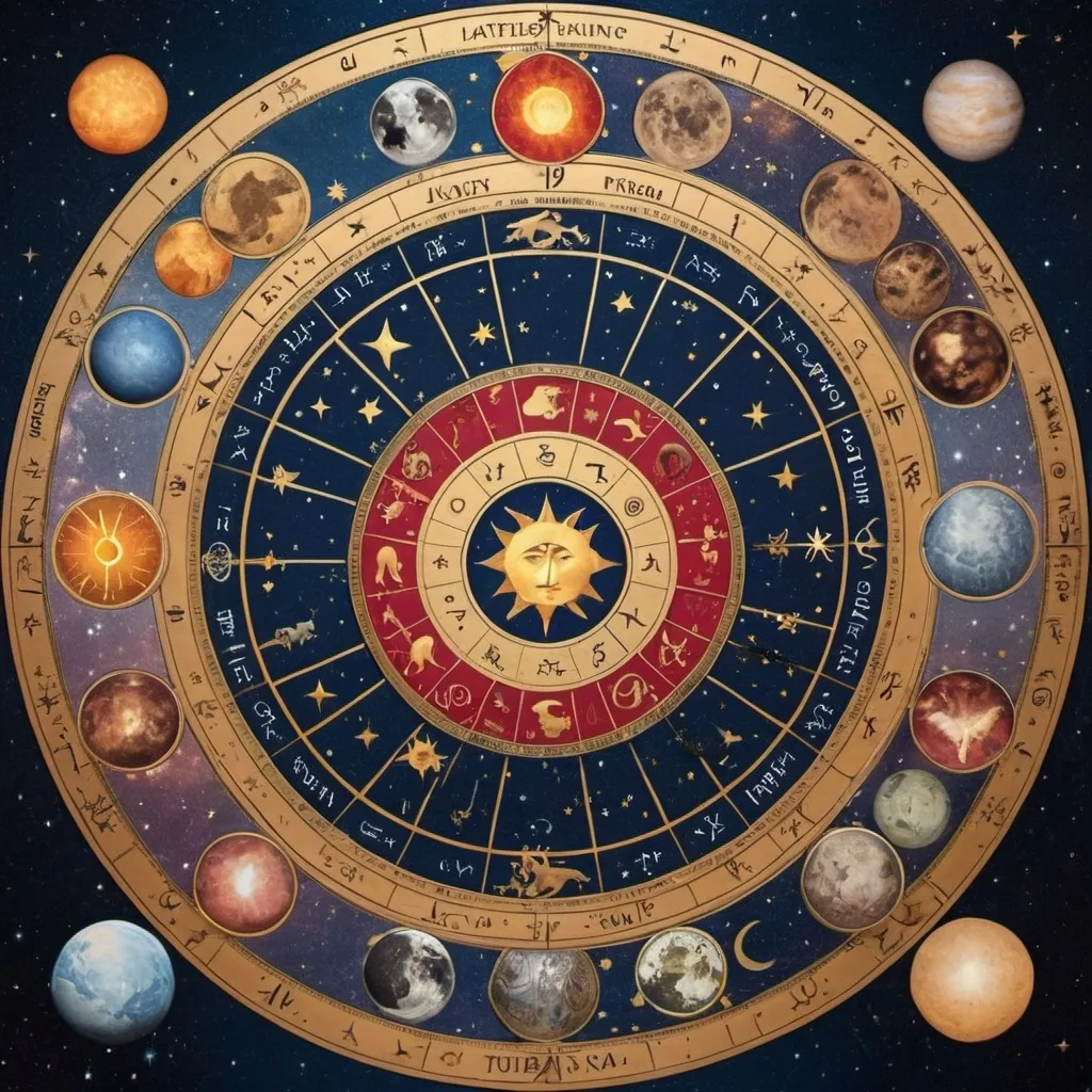 Prompt: Astrological convergence