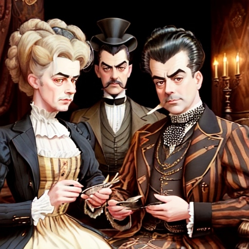 Prompt: The Blackadder TV Series