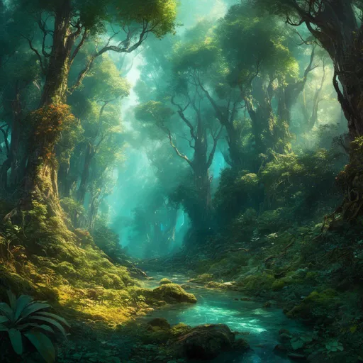 Prompt: <mymodel>Enchanting digital painting of a mystical forest, vibrant and magical, ancient towering trees, ethereal light filtering through the foliage, mythical creatures hiding in the shadows, high quality, fantasy, vibrant colors, detailed textures, atmospheric lighting, mystical, enchanting, mystical creatures, ancient trees, magical forest, digital painting, fantasy style