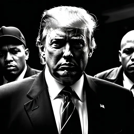 Prompt: Donald Trump as a gangster
