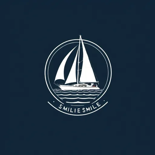 Prompt: I want a logo fo Brand Smile - sailing yacht charter company