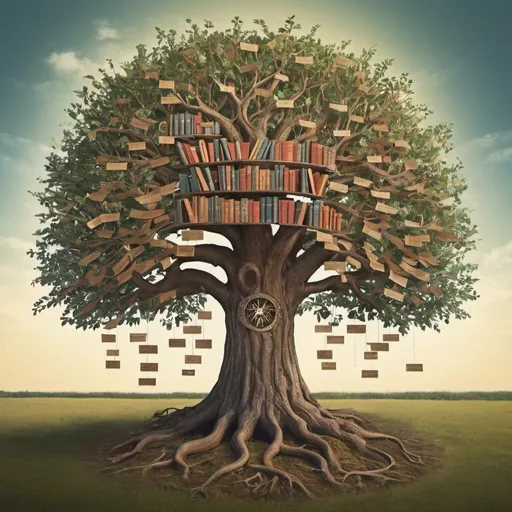 Prompt: knowledge tree

