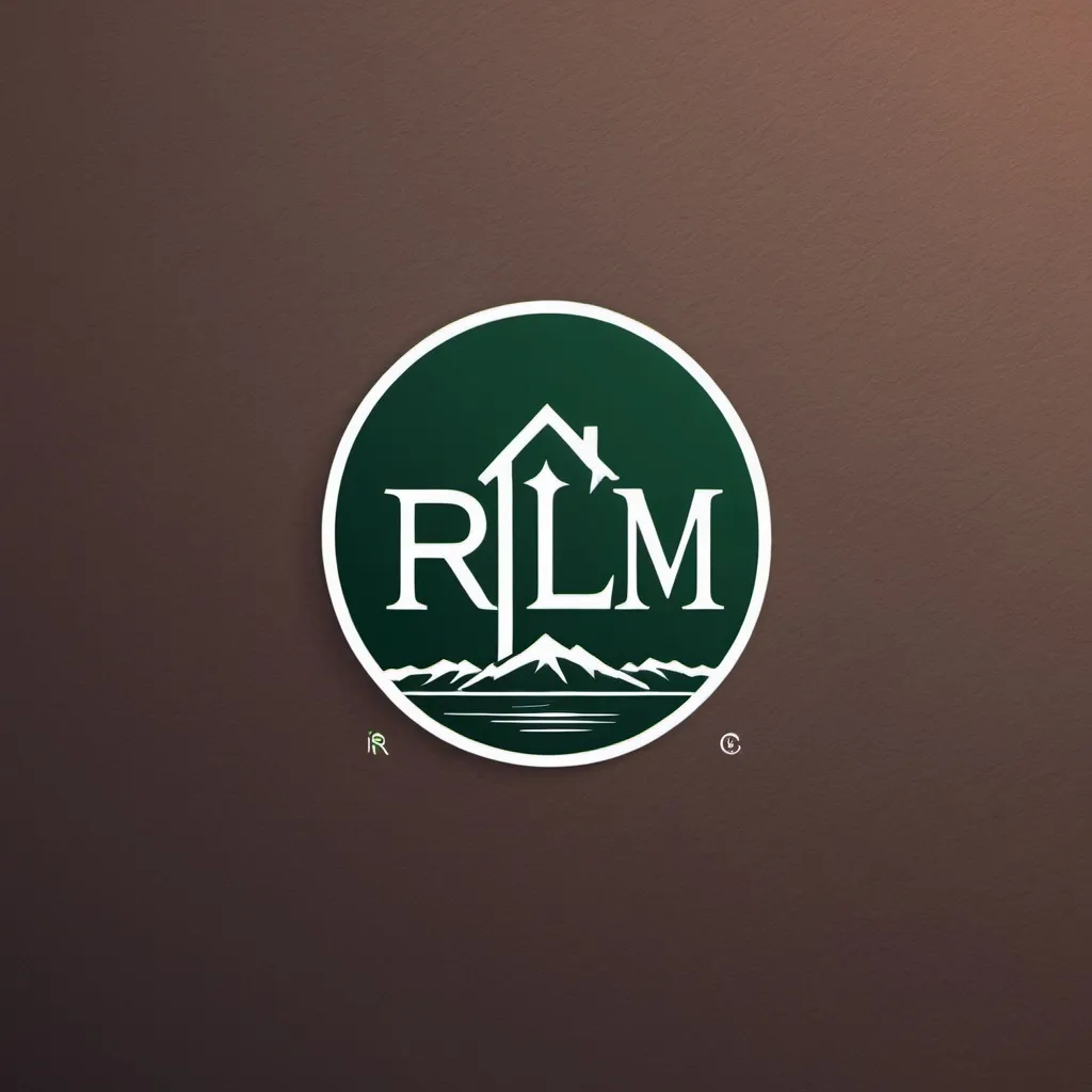 Prompt: Make a logo vector for a landscape company using the initials RLM