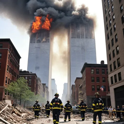 Prompt: 11th of September

The day the world stood still in 2001,
It looked like evil had won.
The day our hearts were filled with sadness.

The Twin Towers fell,
A scene that seemed from hell -
In a cloud of smoke and ash.

The courageous heroes would
Save as many as they could.
These firefighters and police were brave
And ran into their graves.

The people of New York City,
Covered in ash were not that pretty.
Walked through the streets,
In a daze feeling beat.

How could this happen?
To attack innocent people.
Who could be so cruel?
These brutal cowards were low-life tools!

The minds and hearts of those who planned this
Cowardly Insane Act of twisted,
ugly listed,
hands are fisted.

We will not forget,
The victims, their sacrifices and bravery.
We will never forget,
The day the world stood still.

