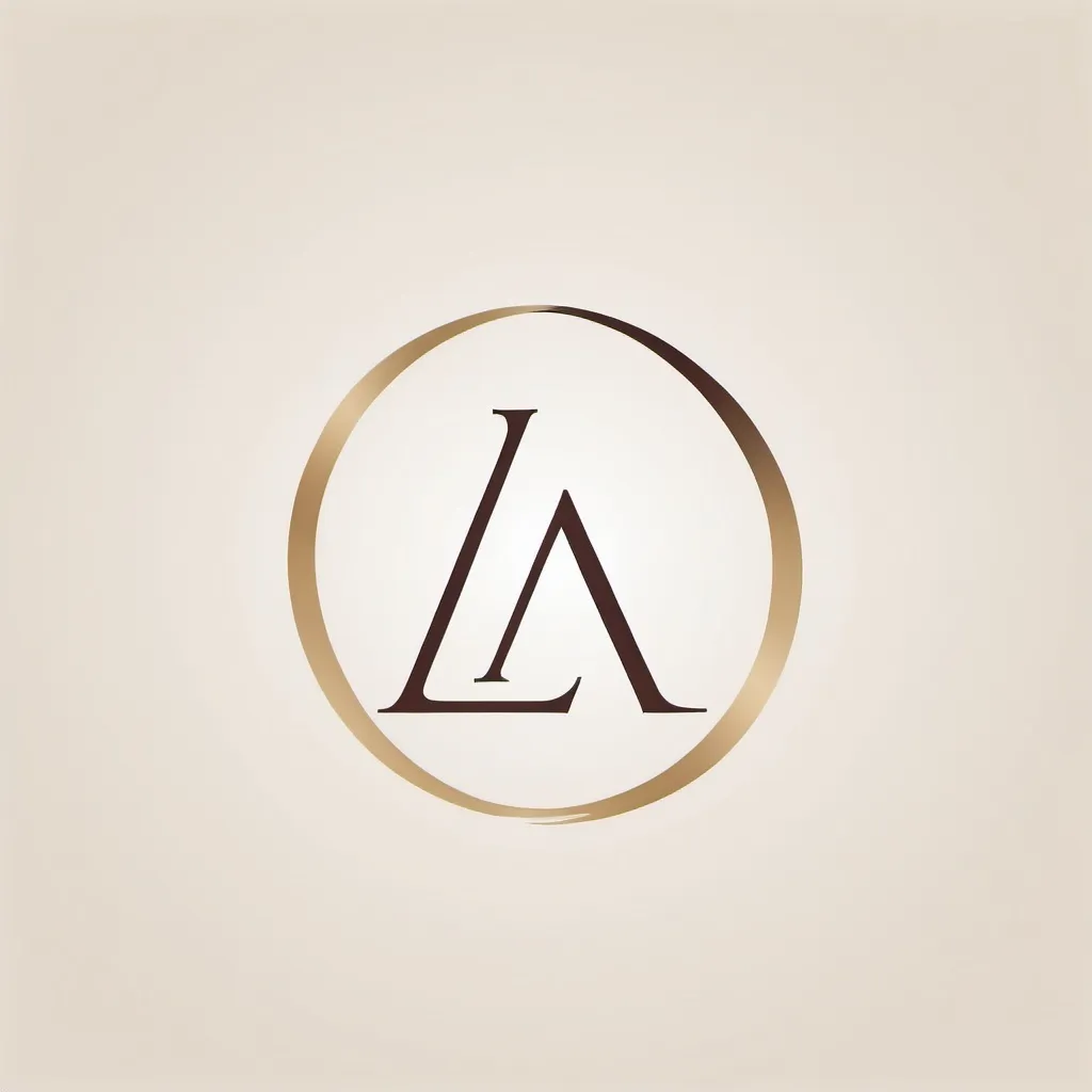 Prompt: an elegant minnimalist logo, no background, overlapping letters A and L 