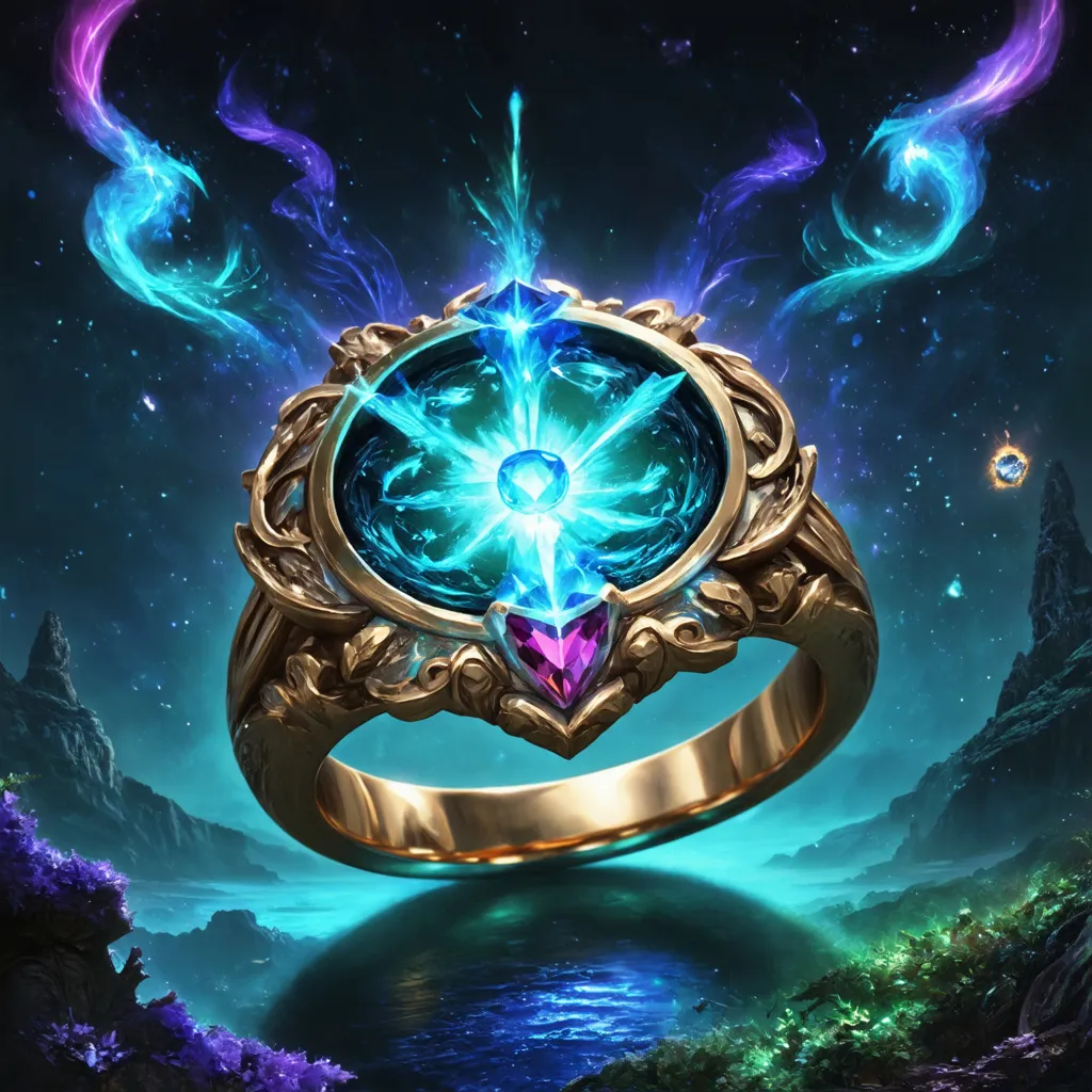 Prompt: Magic the gathering sol ring which produces mana