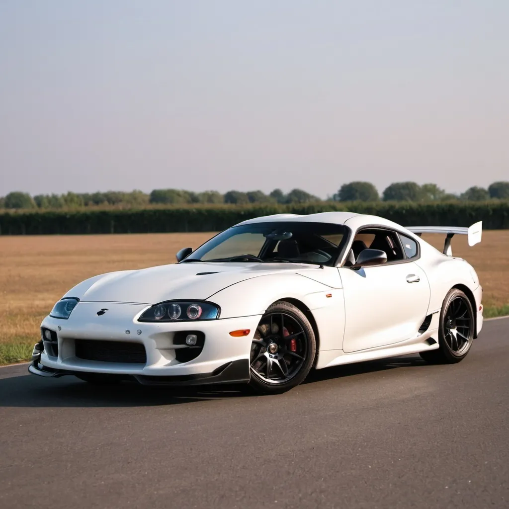 Prompt: supra reving and crackling