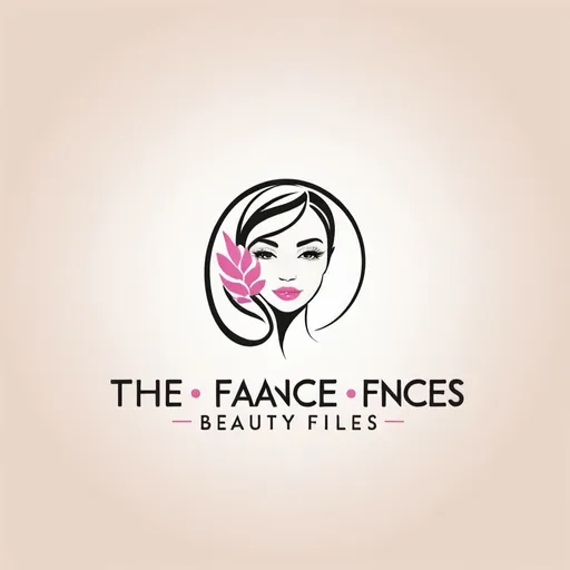 Prompt: Create a logo for business name "The Fresh Face Files" Beauty niche 