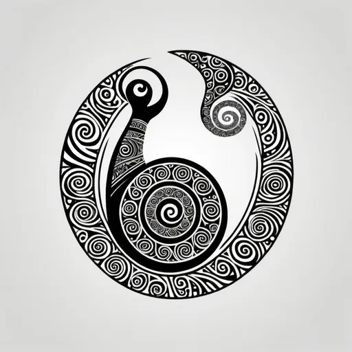 Prompt: A logo with snail in abstract spiral african motif, ankh sign
KIAD 
