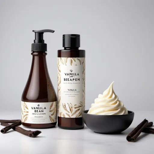 Prompt: vanilla bean inspired product design
