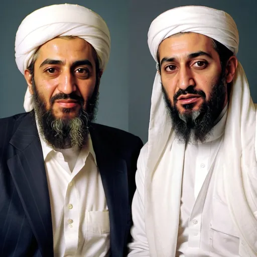 Prompt: Osama bin laden and donald trump being gay