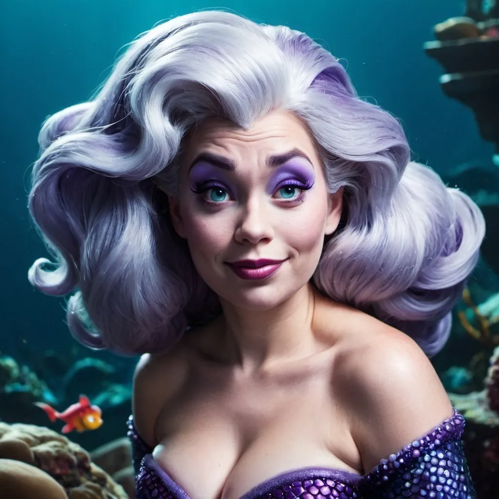 Prompt: Ursula from The Little Mermaid 