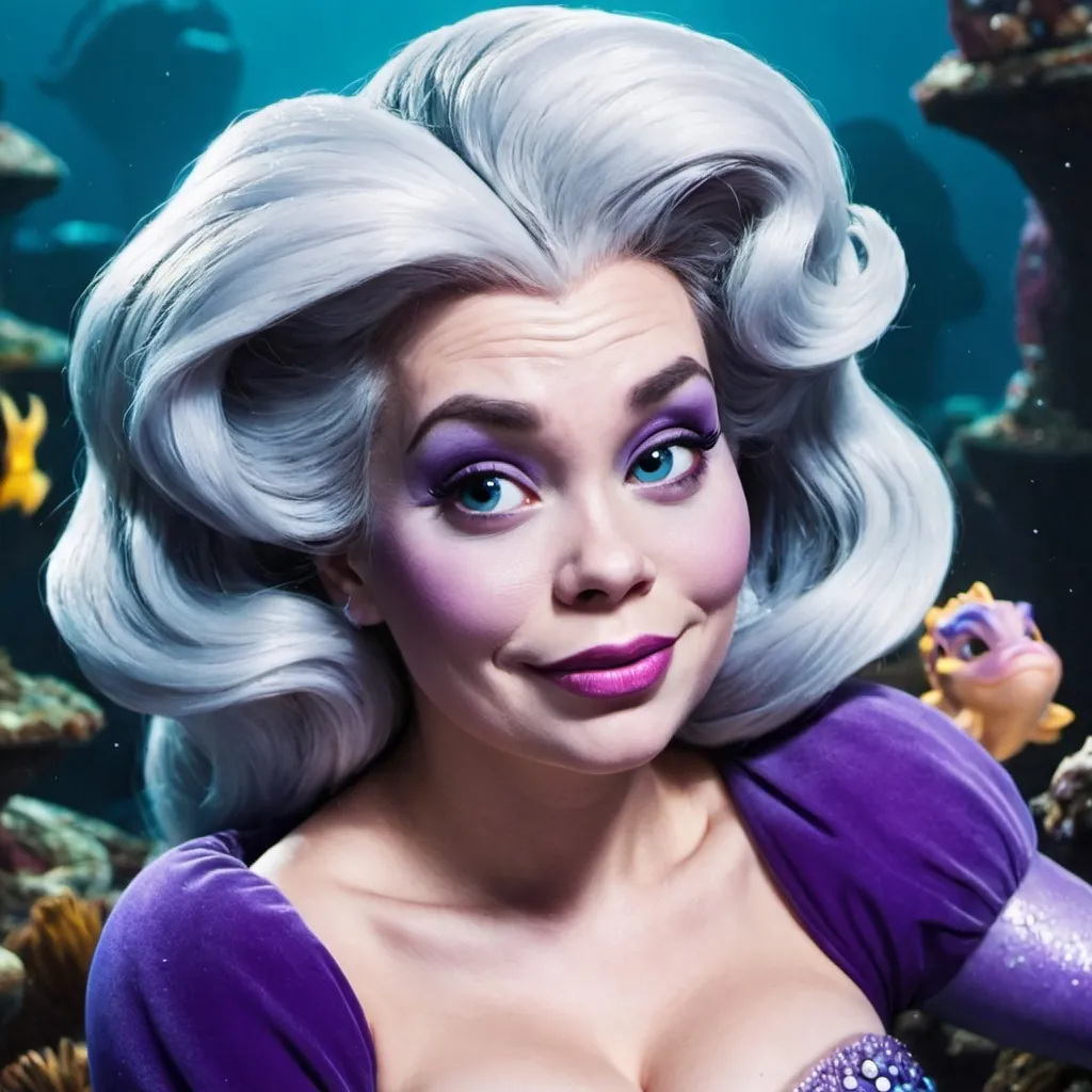 Prompt: Ursula from The Little Mermaid 