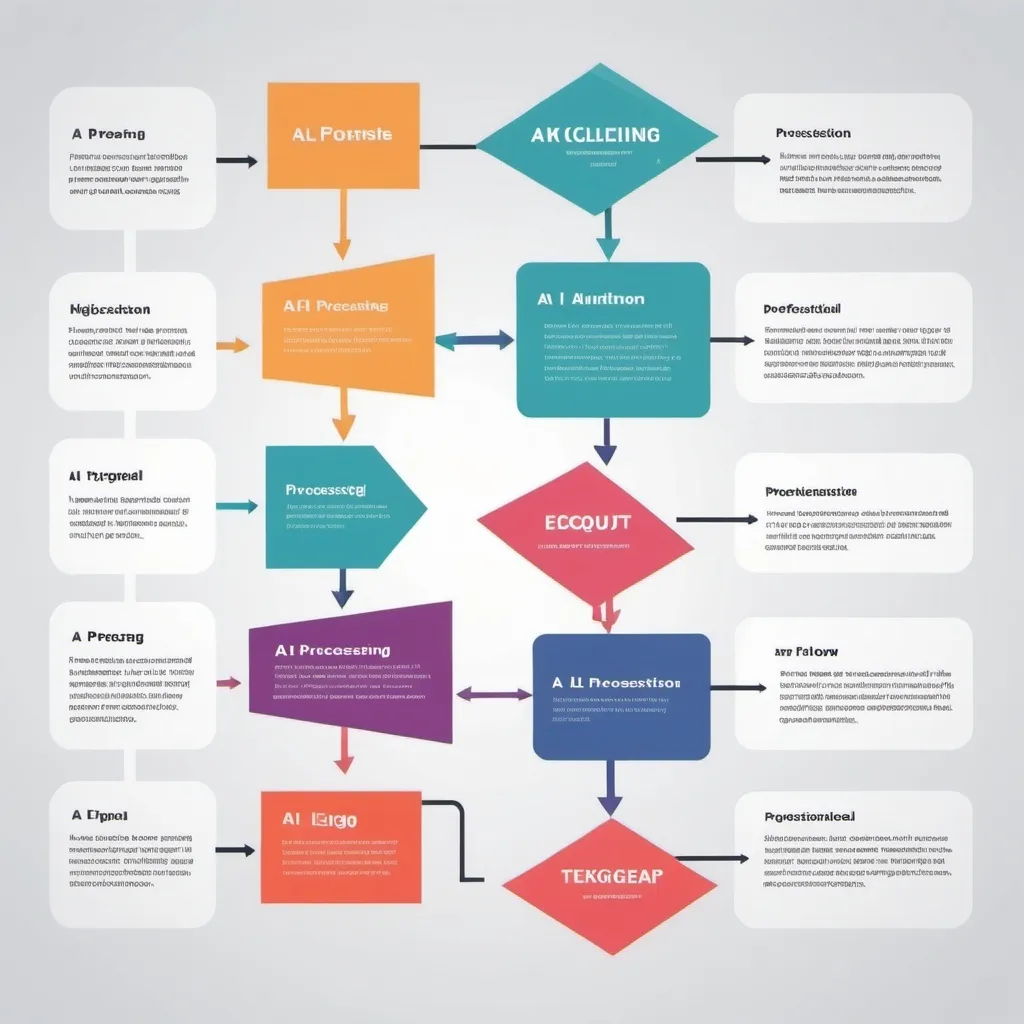 Prompt: Diagram showing input (e.g., prompts) → AI Processing → Output (e.g., text generation).