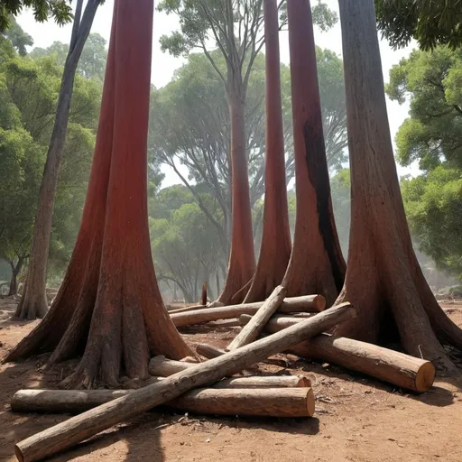 Prompt: In the largest megalopolis on Earth, I stood by my pile of wood.

Creating in the hot, humid summer day, I paused and thought, “Should I turn back to the cool air-conditioned room?”

No, I decided, I shall see this through.

The shadow of the eucalyptus tree offered me respite in the early morning hours.

Tall, thick trees stood like sentinels, marking my presence here.

A small green snake watched carefully as I worked, while neighbors walked by, wondering what this old, crazy foreigner was doing.

There was a pile of wood, and I toiled in the heat for it.

I piled and measured it—five by four by three.

Some sticks were older, surely from years past, not just this year’s cutting or even last year’s.

The wood was red, its bark warping off with age.

What held it together on both sides were the pillars of the stairway.

I thought that only someone who lived by embracing fresh tasks could understand.

The labor of my saw and axe had left it there, far from any remaining fireplaces.