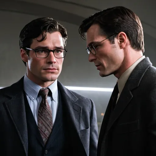 Prompt: clark kent x Bruce Wayne
