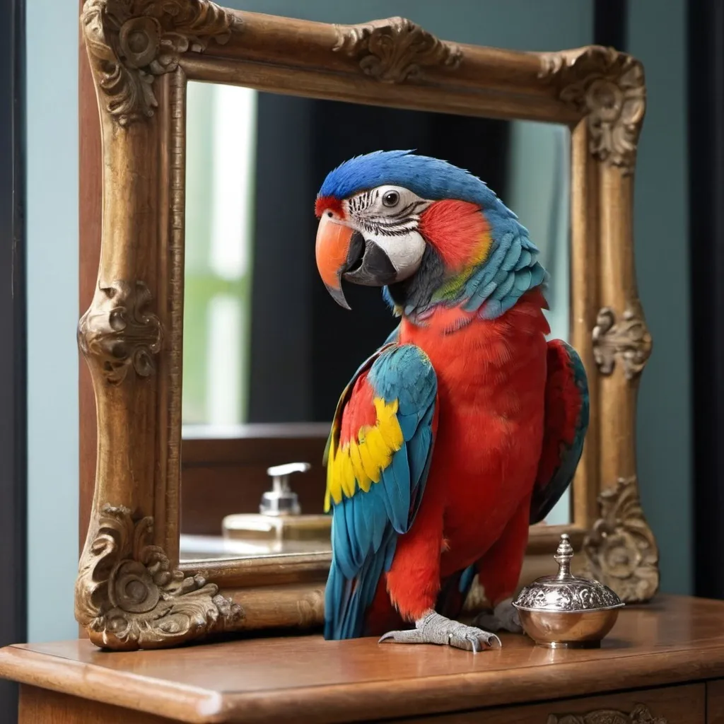 Prompt: Vanity parrot

 