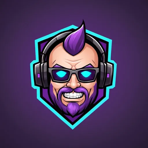 Prompt: Create an edgy futuristic logo for a twitch stream with "Billy Bob Gaming" across the top